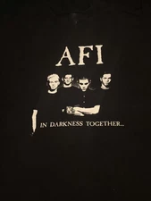 Gildan Shirt AFI Band In Darkness Together Unisex Concert S to 5XL CM689