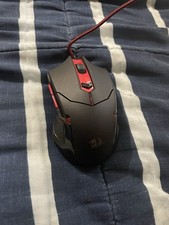 Redragon M601-3 Wired Optical Gaming Mouse Black Red Ergonomic