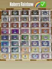Malik Nabers RAINBOW w ALL 1/1’s - 2024 Panini Mosaic Prizm 284 PSA 8, 9, & 10