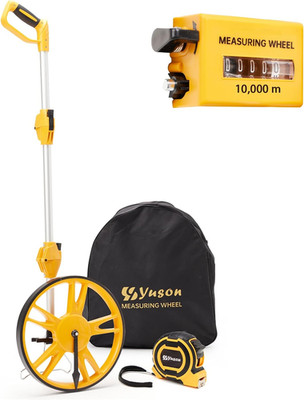 Metric Measuring Wheel in Meters, High Accuracy Measure Wheel with Carrying Bag