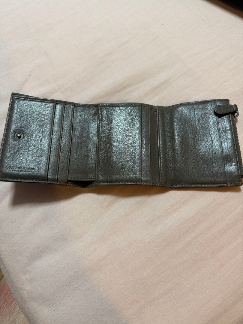 Bottega Veneta Intrecciato Bifold Wallet Unisex Leather Near Mint Japan thumbnail 4