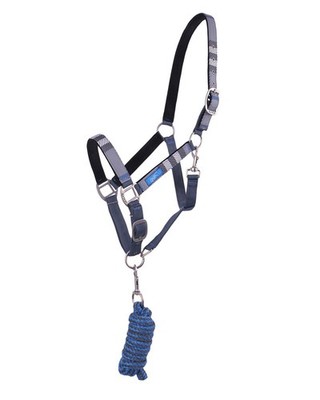 QHP Halfter Luxus Set Royal