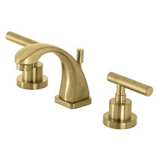 Kingston Brass KS494.CML Manhattan 1.2 GPM Widespread Bathroom - Brass