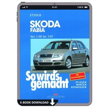 Skoda Fabia 1 Typ 6Y 2000-2007 So wird's gemacht Reparaturhandbuch E-Book PDF