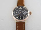 Junghans Aviator Reich Luftwaffe Ministerial WW2 Vintage German Silver Men Watch