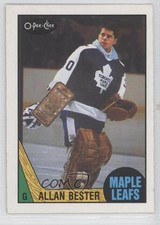 1987-88 O-Pee-Chee Allan Bester #236 1q1