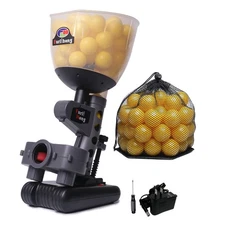 692BH Baseball Pitching Machine, Use Ping Pong Size Training Balls for Visual...