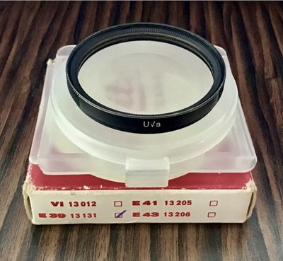 Leica Leitz UVa Filter E39 black 13131