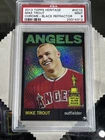 2013 Topps Heritage - Chrome Mike Trout #HC10 Black Refractor /64