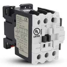 UL Listed 3 Pole 30A Contactor 120V Coil NO IEC/UL 600V with 1NO 1NC Aux