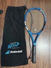 Raqueta de Tenis BabolaT Pure Drive, Versión EE. UU., Excelente Estado, Incluye 2 Ca