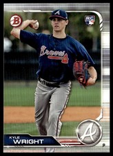 2019 Bowman Kyle Wright Rookie Atlanta Braves #52