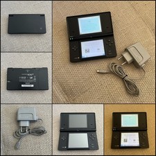 NINTENDO DSi BLACK CONSOLE WORKS PERFECTLY WITH CHARGER