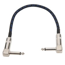 11.8in Instrument Cable Weave Copper Shielded Noise Reduction For Live