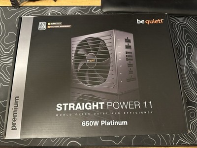 be quiet! Straight Power 11 Platinum 650W Netzteil - Schwarz (BN306)