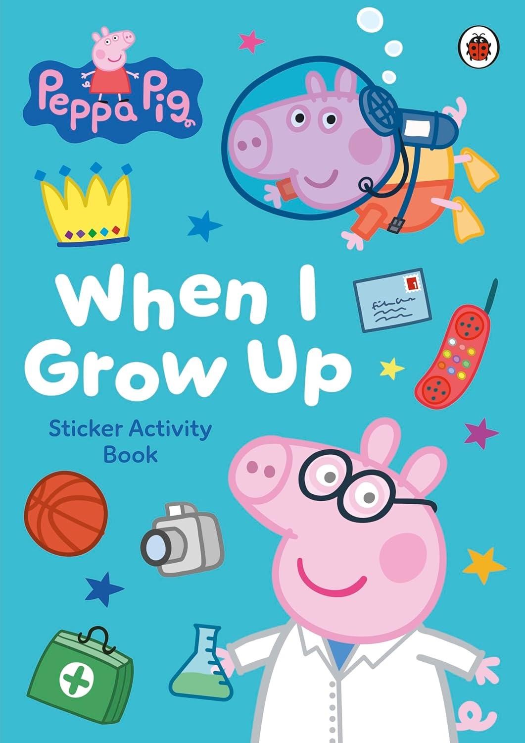 Peppa Pig: When I Grow Up Sticker Activity Book by Peppa Pig (Paperback Book) - Image 6