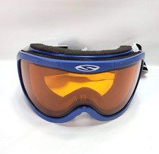 Smith Vented Ski And Snowboard Goggles Snow Glasses Blue Adult Amber