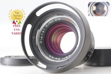  Top MINT  Carl Zeiss Planar T 50mm F/2 ZM Lens Black For Leica M From JAPAN