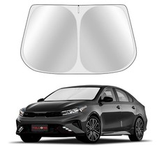 Custom Fit Windshield Sun Shade - Full Coverage, 210T for Kia Forte 2019-2024