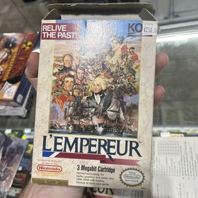 L'Empereur NINTENDO NES GAME, Poster, Reg Card, Complete CIB Authentic, Tested