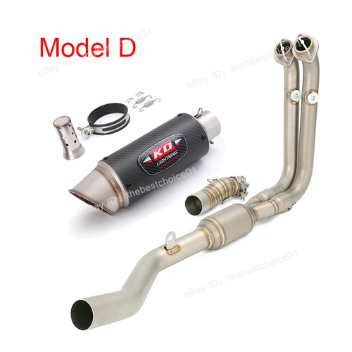 For CF-Moto 450SS 450SR 450NK 2022-2025 Full Exhaust Header Pipe Mid Muffler Tip - Picture 9 of 14