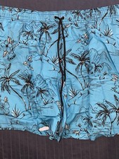 New Men's Beach Vacation Swim Trunks Swimwear Board Shorts 2XL