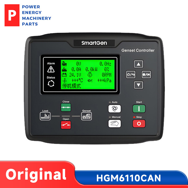 Genset Controller Genuine HGM6110CAN Single Machine Self-Starting Generator Set
