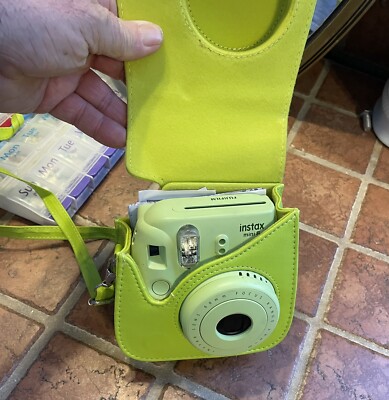 Fujifilm Instax Mini 8 Instant Camera - Yellow with Matching Case