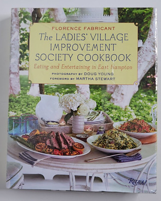 The LADIES' VILLAGE IMPROVEMENT SOCIETY COOKBOOK Florence Fabricant NEW Hampton
