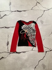 Aula Magna Vintage Custo Barcelona Save The Queen Japanese Style Longsleeve Top