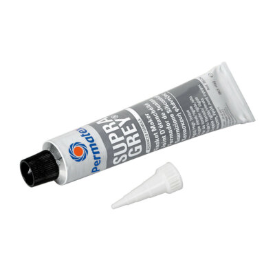 Dichtung PERMATEX Supra Grey Mit Niedriger Bauhöhe und Hoher Tragkraft Paar 80ml