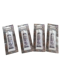 Lot Of 4 Finnabair Art Alchemy Matte Wax .68 Fluid Ounce-Charcoal Black