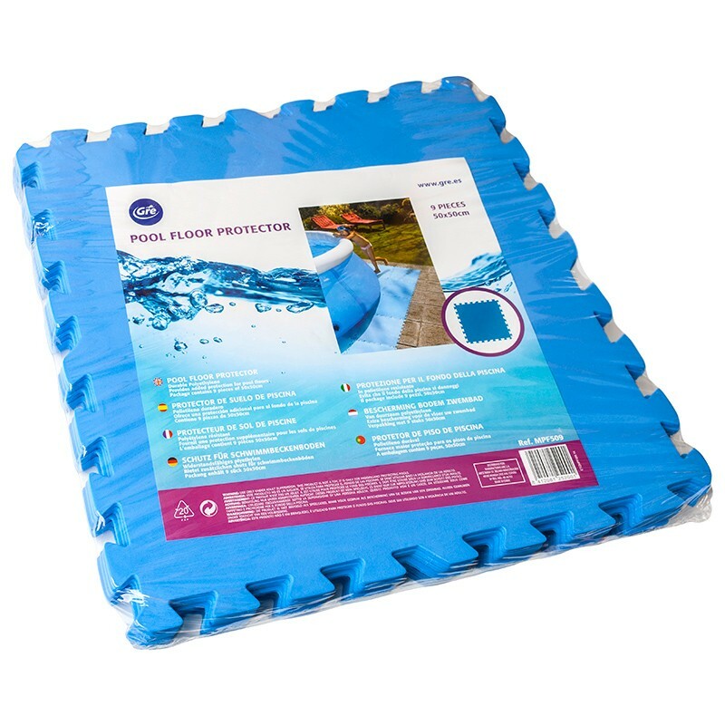Tapiz de suelo para piscinas desmontables Intex. Bestway. Gre...