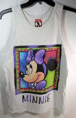 トップス 90s Walt Disney World Minnie Mouse Vintage 90s Walt Disney World Minnie Mouse Tank Top Made In US