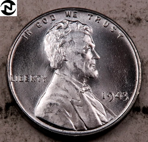 1943 Steel Lincoln Wheat Penny Cent ~ Gem BU *Fresh OBW Coin* ~~ 1 Coin