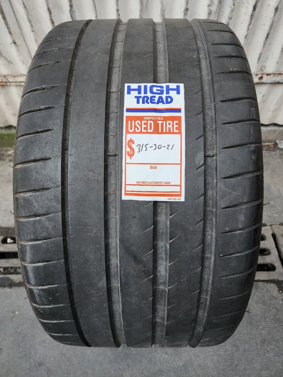 1) 315/30/21 Michelin Pilot Sport 4 N0 Porsche Tire | eBay