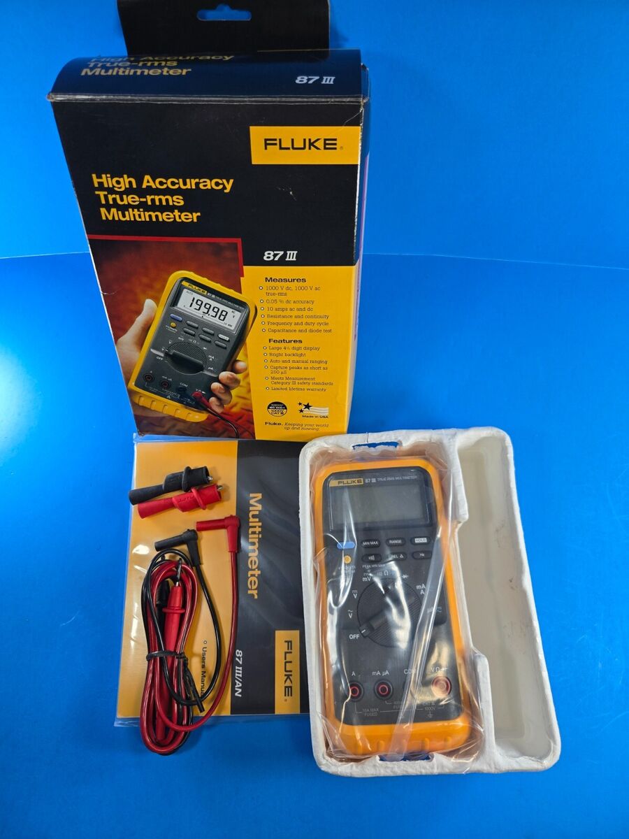 Fluke 87III Multimeter for sale online | eBay Fluke 87III Multimeter for sale online | eBay