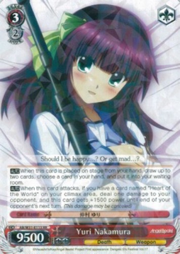PSA 10 Chaos TCG Angel Beats! Kanade Tachibana Signature AB-T02