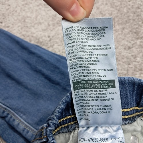 Denizen From Levi's Youths Lot Of 2 Jeans Medium Wash Blue Measered - Picture 17 of 20