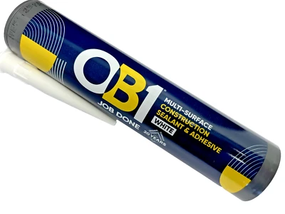 SIROFLEX OB1 MULTI-SURFACE CONSTRUCTION SEALANT & ADHESIVE 290ml WHITE