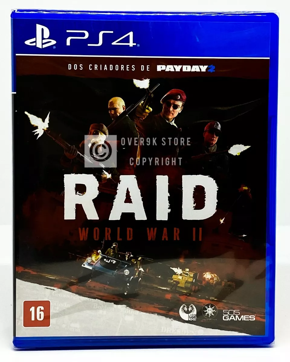 Jogo PS4 Raid World War II (Inativo)