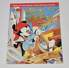 Vintage Rare Animaniacs Wakko's Wacky Sack Sticker & Coloring Book Landolls '97