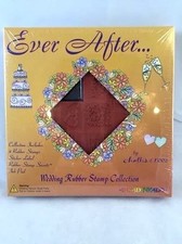 EVER AFTER WEDDING INKADINKADO RUBBER STAMPS "NEW" SET OF 8 STAMPS