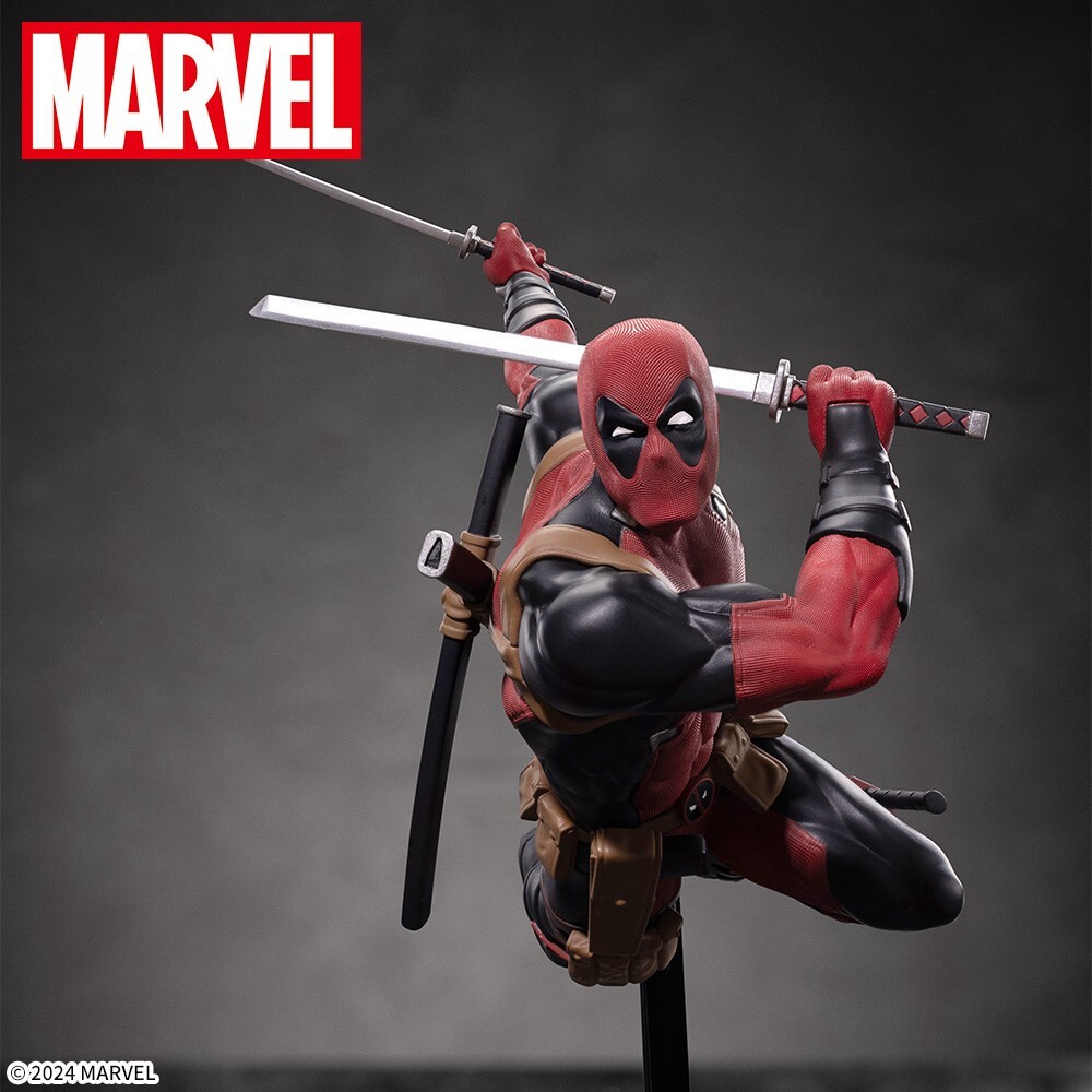 SEGA MARVEL COMICS Deadpool Figure Luminasta New Authentic SEGA MARVEL COMICS Deadpool Figure Luminasta New Authentic