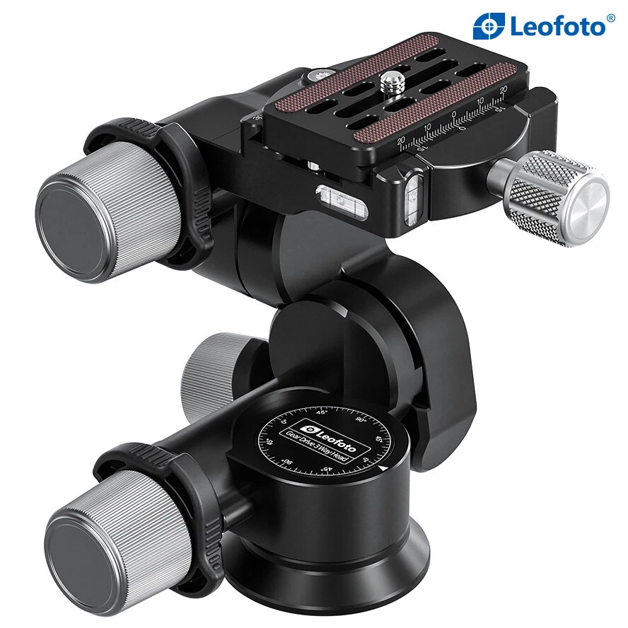 Leofoto GW-01 3-Way Tripod Head Ball Head with Plate /Arca Swiss - Image 4 of 4