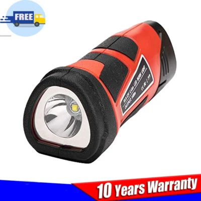 Flashlight Portable LED Work Light For Milwaukee 12V Li-Ion Battery Work Light