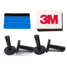 6pc Car Wrap Gripper Magnet & Squeegee Sign making Graphic Vinyl Magnetic Holder