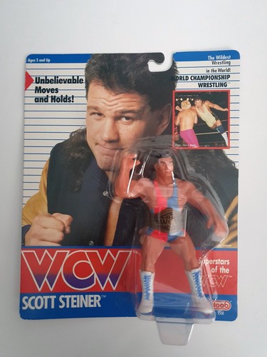 WCW Galoob - Scott Steiner - UK Exclusive Trunks M...