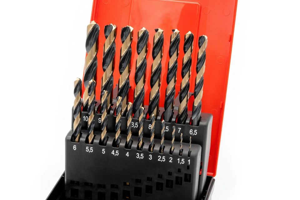 Power twist drill set BAER 1-10 mm drill set pipes sheets stainless steel VA INOX - Image 2 of 4