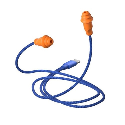 Headphones USB C Port Earbuds Labor Protections Noise Reduction Earphone - Zdjęcie 11 z 11